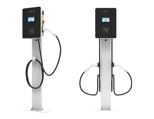 7KW單槍/14KW雙槍交流充電樁-立柱